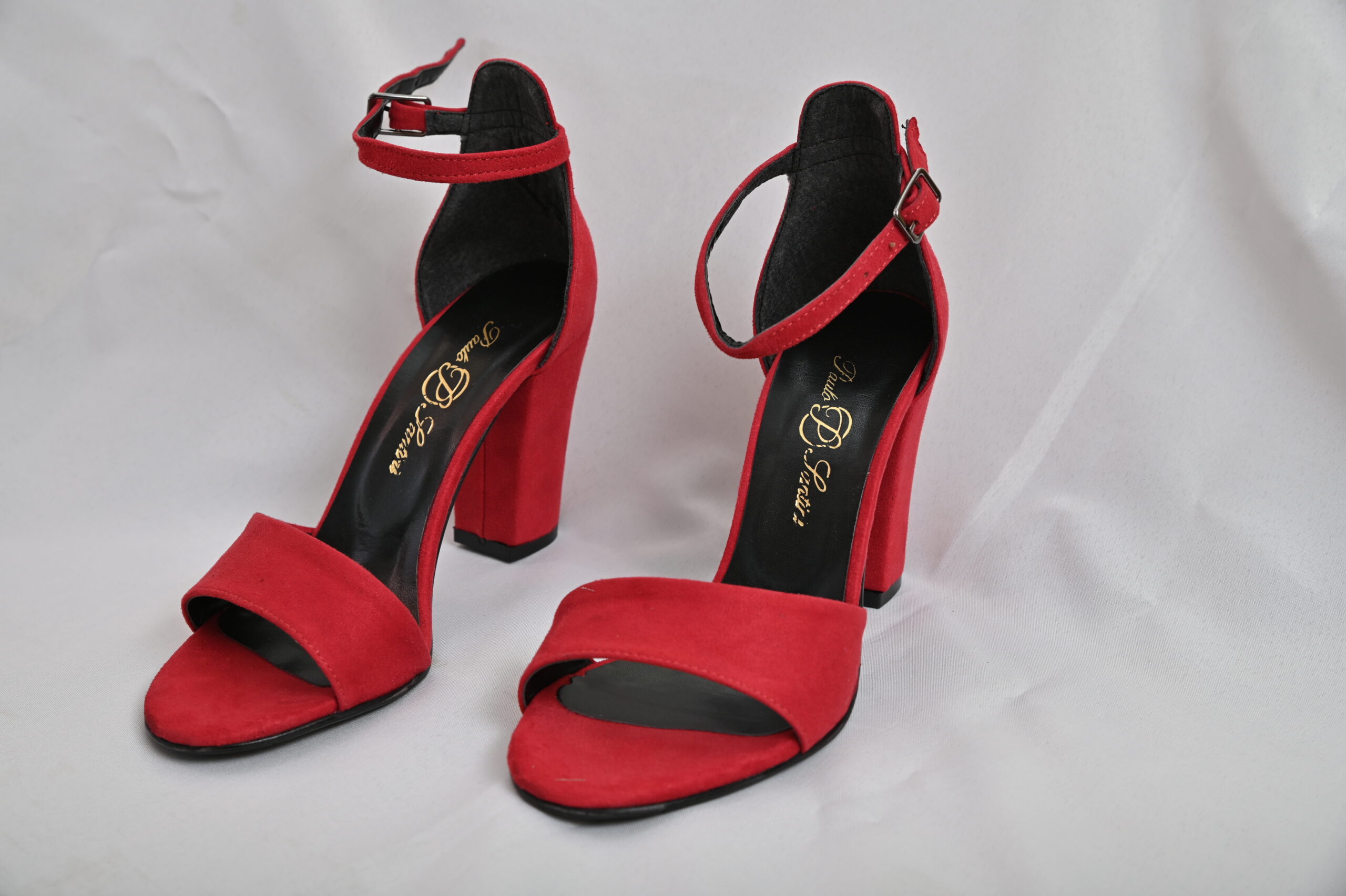 Ženske elegantne sandale na štiklu (2249) crvene – Obuća Anđela