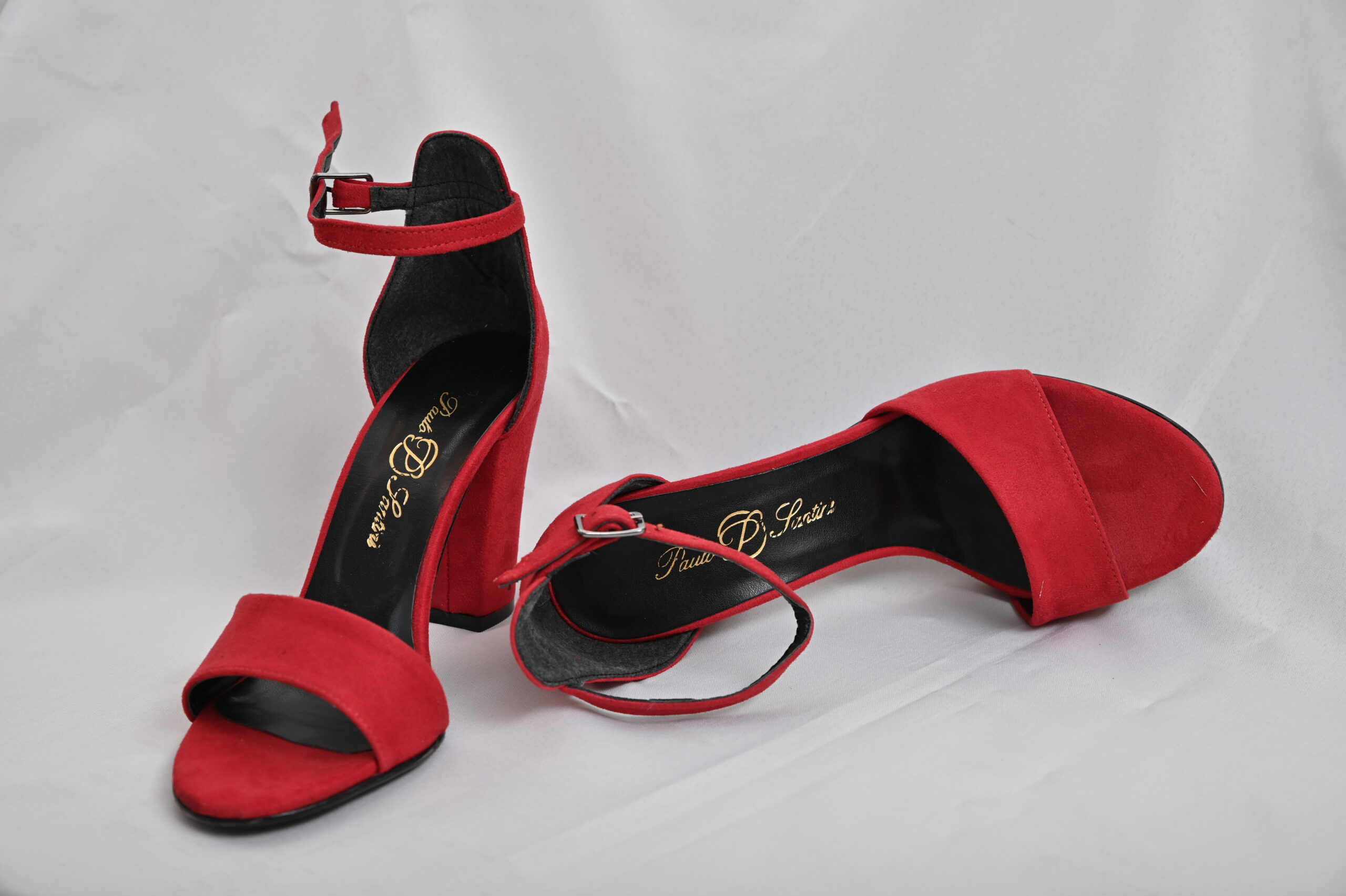 Ženske elegantne sandale na štiklu (2249) crvene – Obuća Anđela